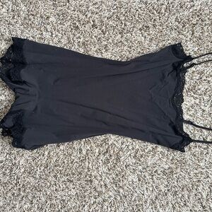 SKIMS Black Lace Trim ONESIE - never worn